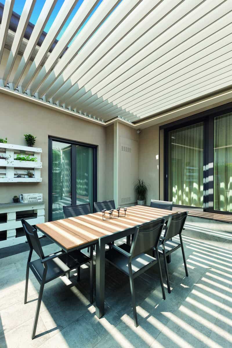 Pergole bioclimatiche su misura